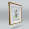 Afiche ilustrado con diseño artístico original de hongos y raíces, acompañado de la frase inspiradora Te descubrirás en el silencio. Arte exclusivo creado por ilustrador colombiano, ideal para decorar espacios con mensajes reflexivos y emocionales. Disponible para envío a todo Colombia.