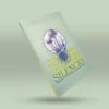 Libreta ilustrada con diseño artístico original que muestra hongos con raíces detalladas y la frase inspiradora: Te descubrirás en el silencio. Ideal para escribir, reflexionar y conectar con tus pensamientos. Producto hecho en Colombia